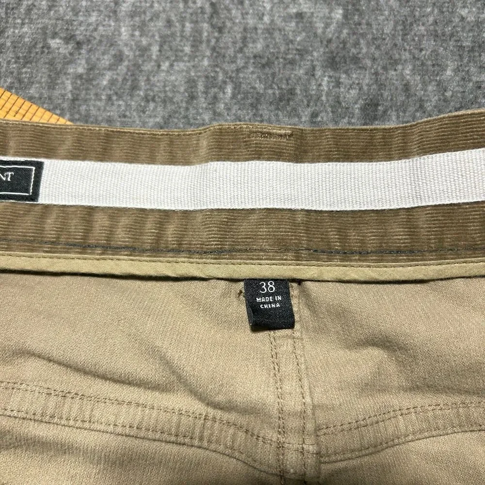 Williams & Kent Corduroy Pants‎ Mens 38 Beige Chino Straight Khaki Retro Casual